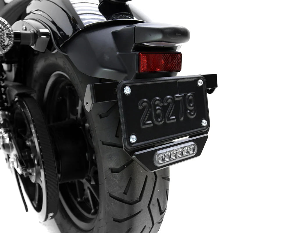 Kit de luces de freno LED B6 con soporte para placa de matricula