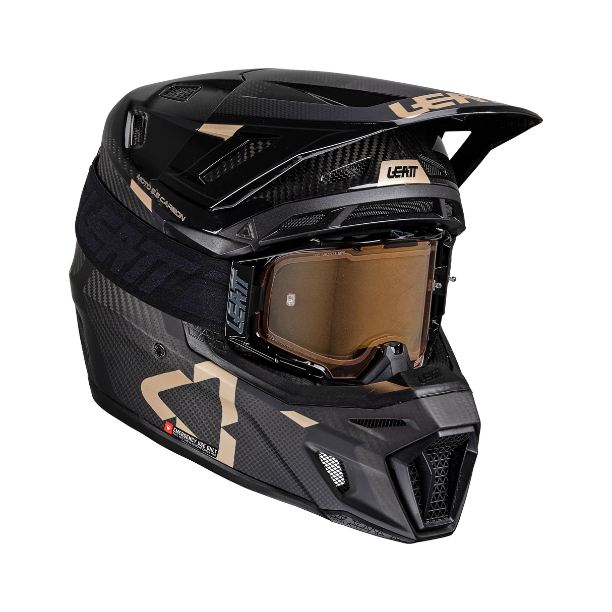Cascos Moto 9.5 Carbono con Google 6.5 Iriz