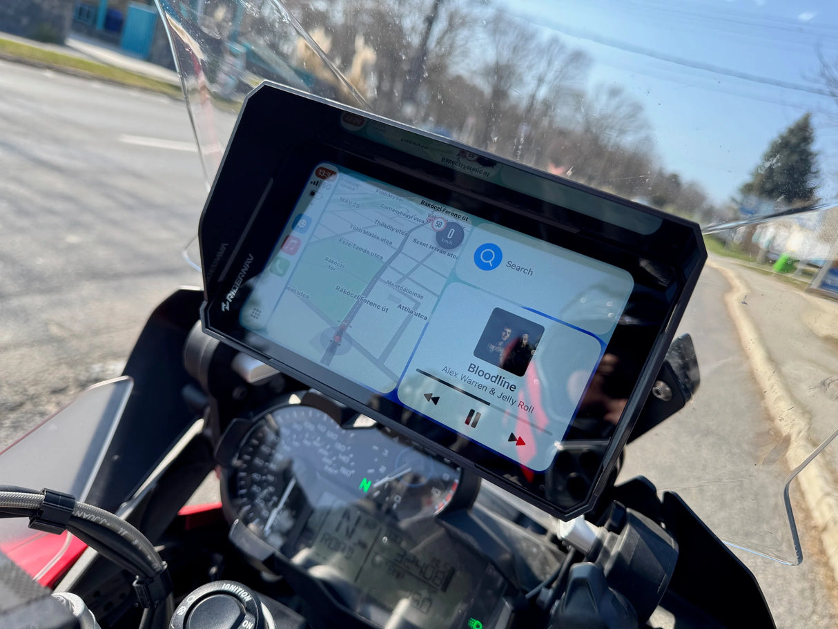RiderNav Parasol Antirreflejo para Pantalla de 7"