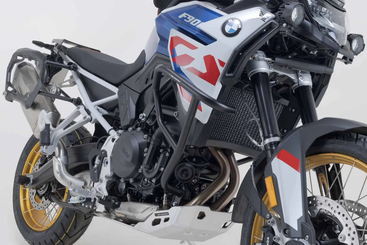 Protecciones laterales de motor Negro. BMW F 750 / 800 / 850 / 900 GS (17-)