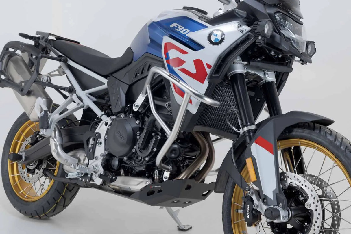 Protecciones laterales de motor Acero inoxidable. BMW F 750 / 800 / 850 / 900 GS (17-).