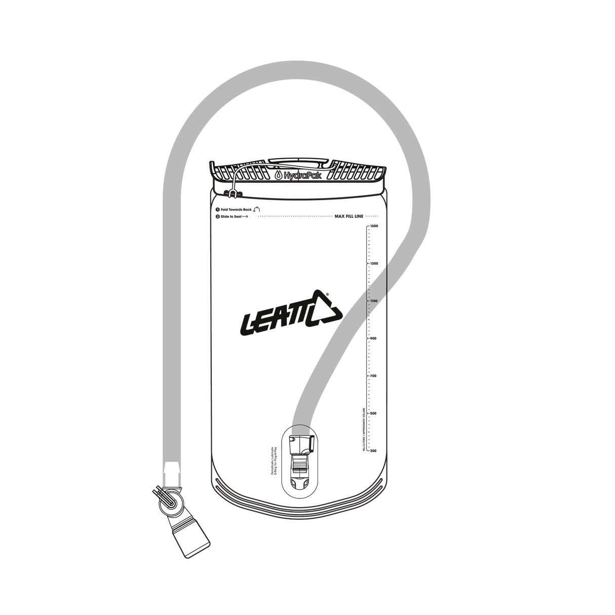 Bolsa HydraPak/Leatt 1.5L Vertical ADV Jackets