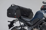 Bolsa trasera PRO Travelbag 1680D Nailon ballistic. Negro/Antracita. 65 l.