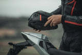 Bolsa trasera PRO Roadpack 1680D Nailon ballistic. Negro/Antracita. 8-14 l.