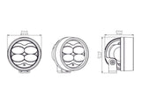 DENALI D3 LED Neblina DataDim