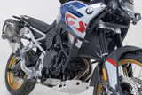 Protecciones laterales de motor Negro. BMW F 750 / 800 / 850 / 900 GS (17-)