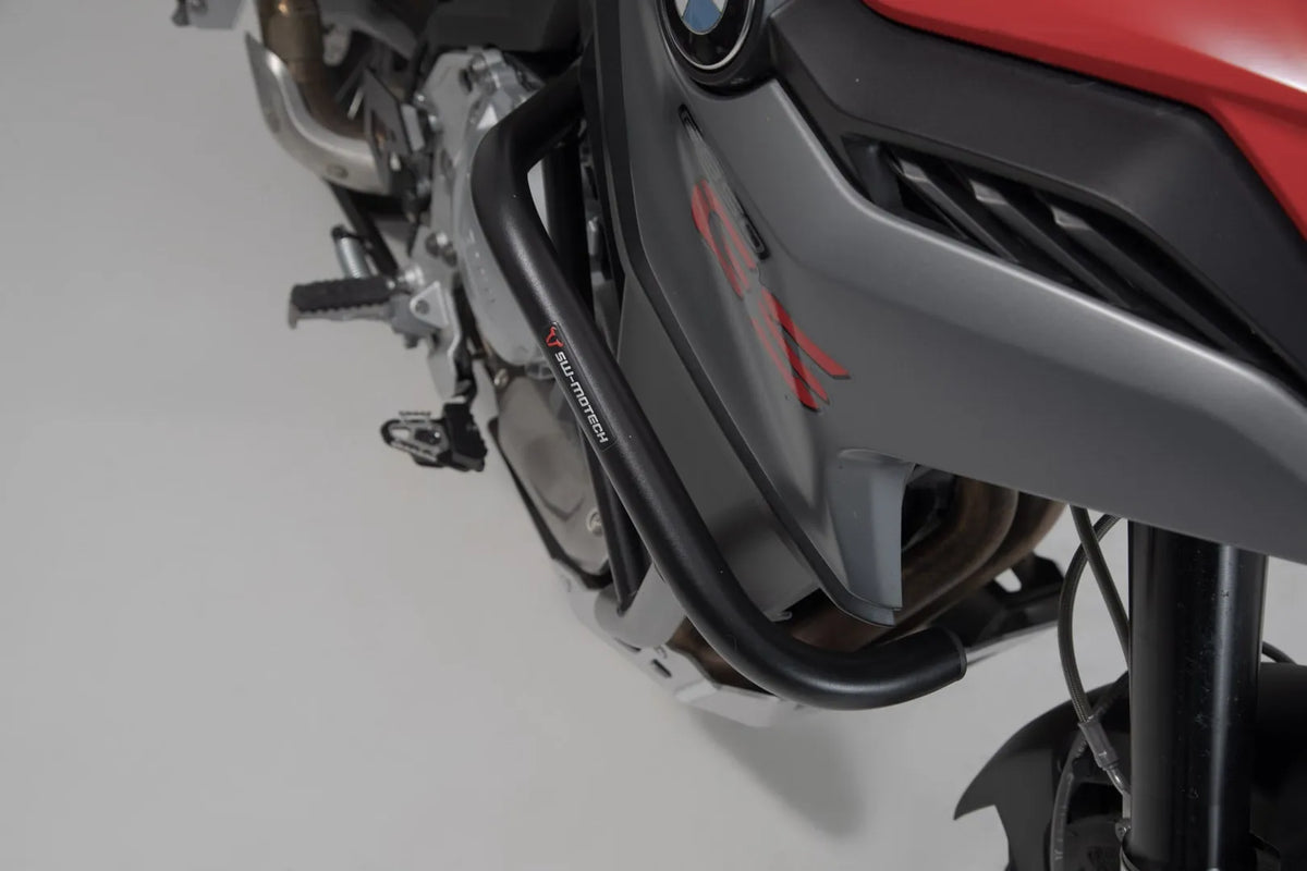 Protecciones laterales de motor Negro. BMW F 750 / 800 / 850 / 900 GS (17-)